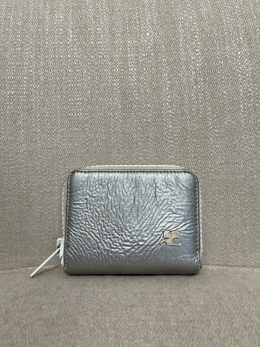 Porte-monnaie Courrèges argent