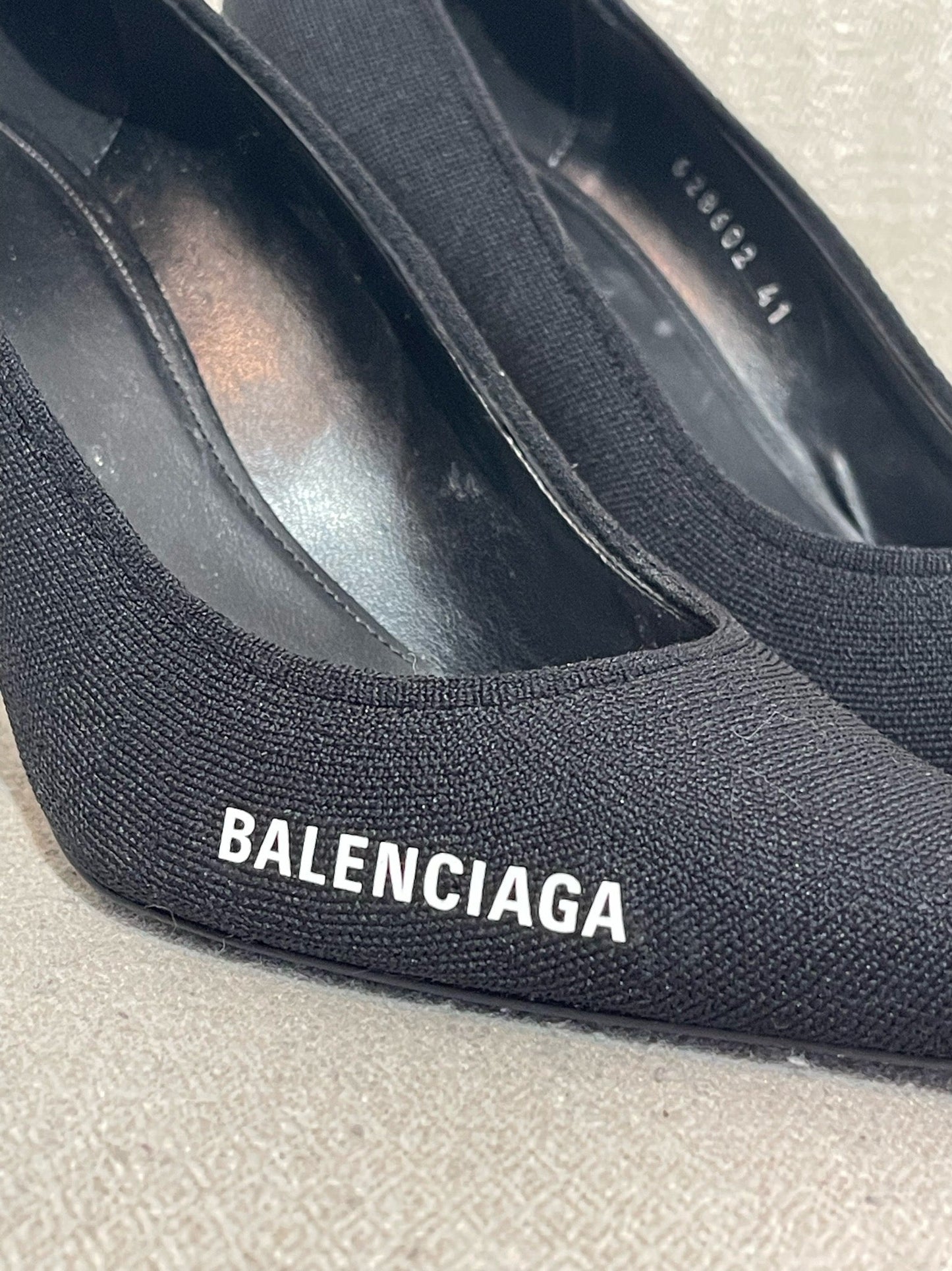 Escarpins Balenciaga noirs T.41