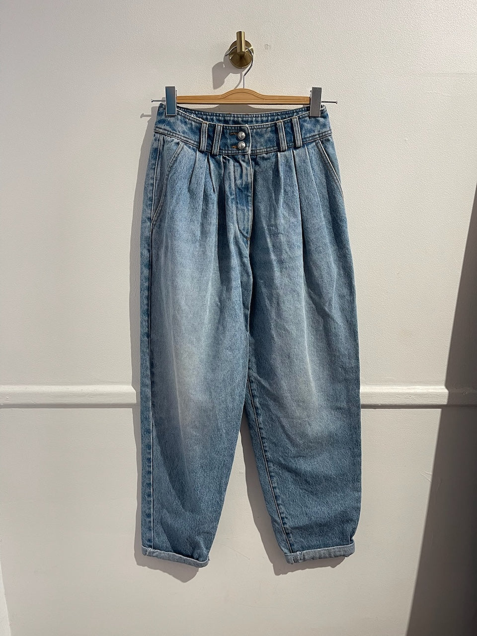 Jeans Balmain bleu T.36