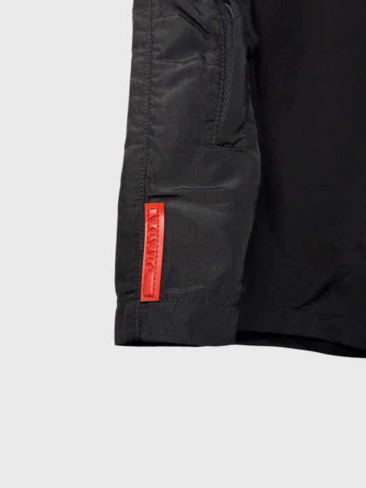 Short de bain Prada noir T.48