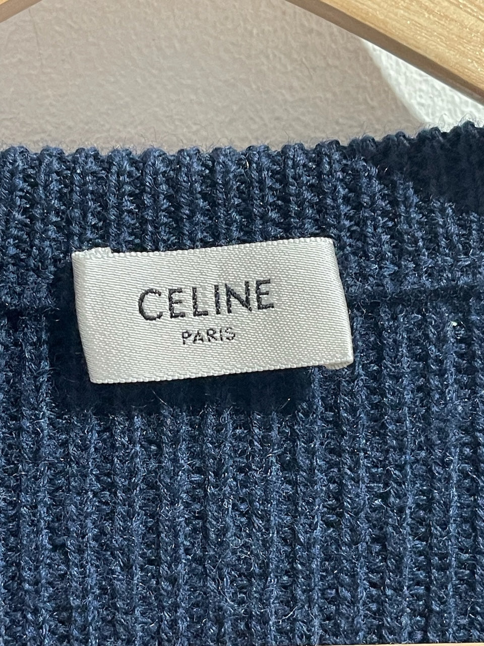 Pull Celine bleu T.S