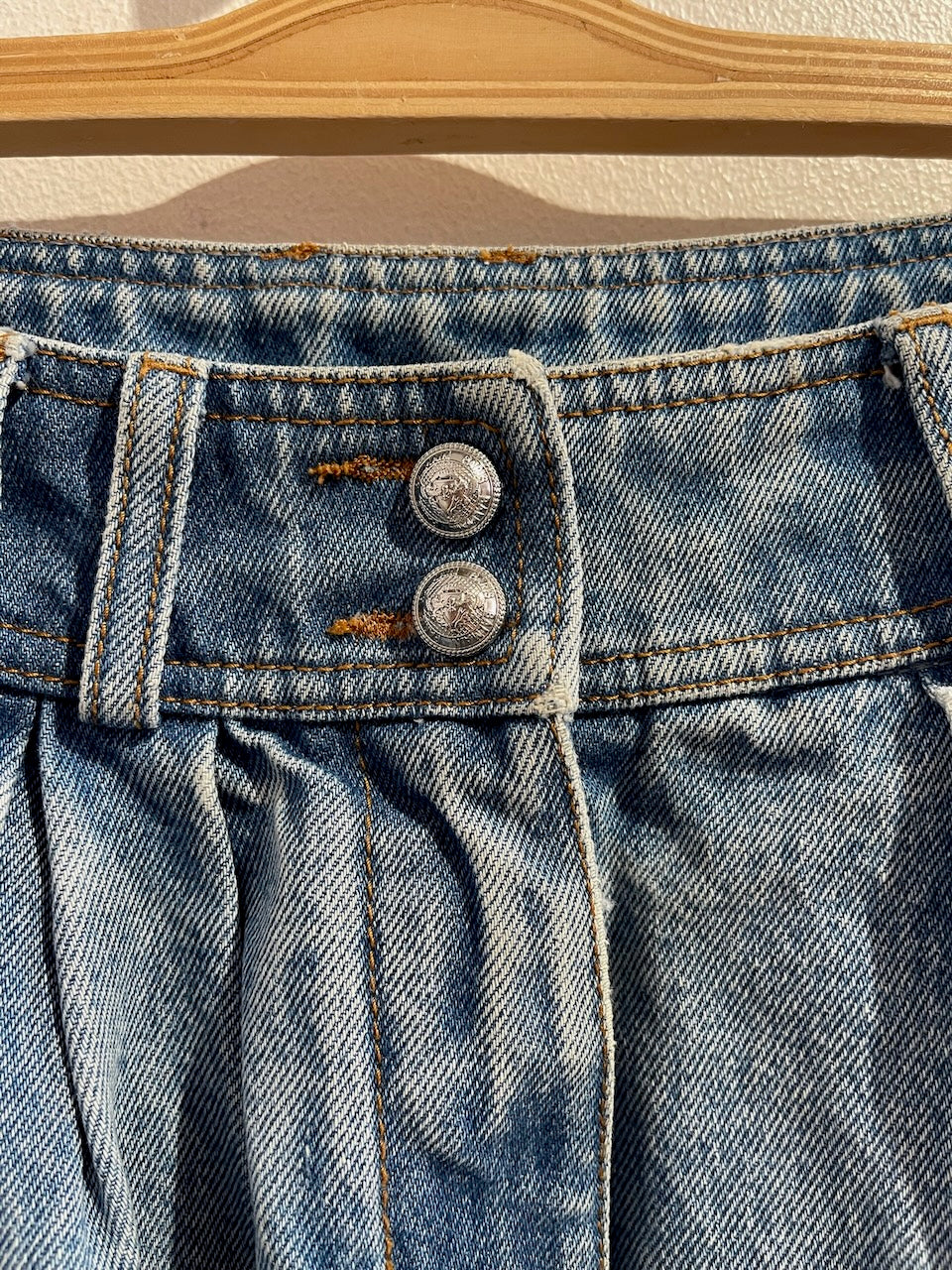 Jeans Balmain bleu T.36
