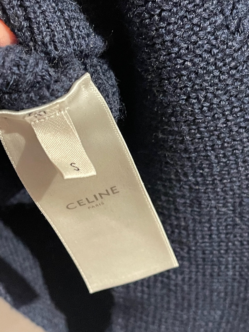 Pull Celine bleu T.S