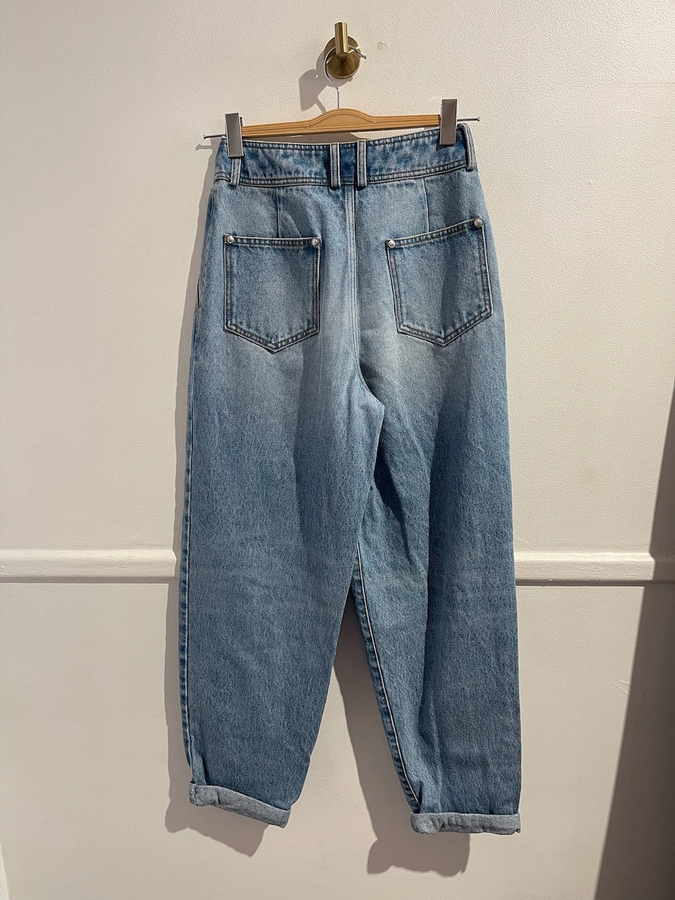 Jeans Balmain bleu T.36