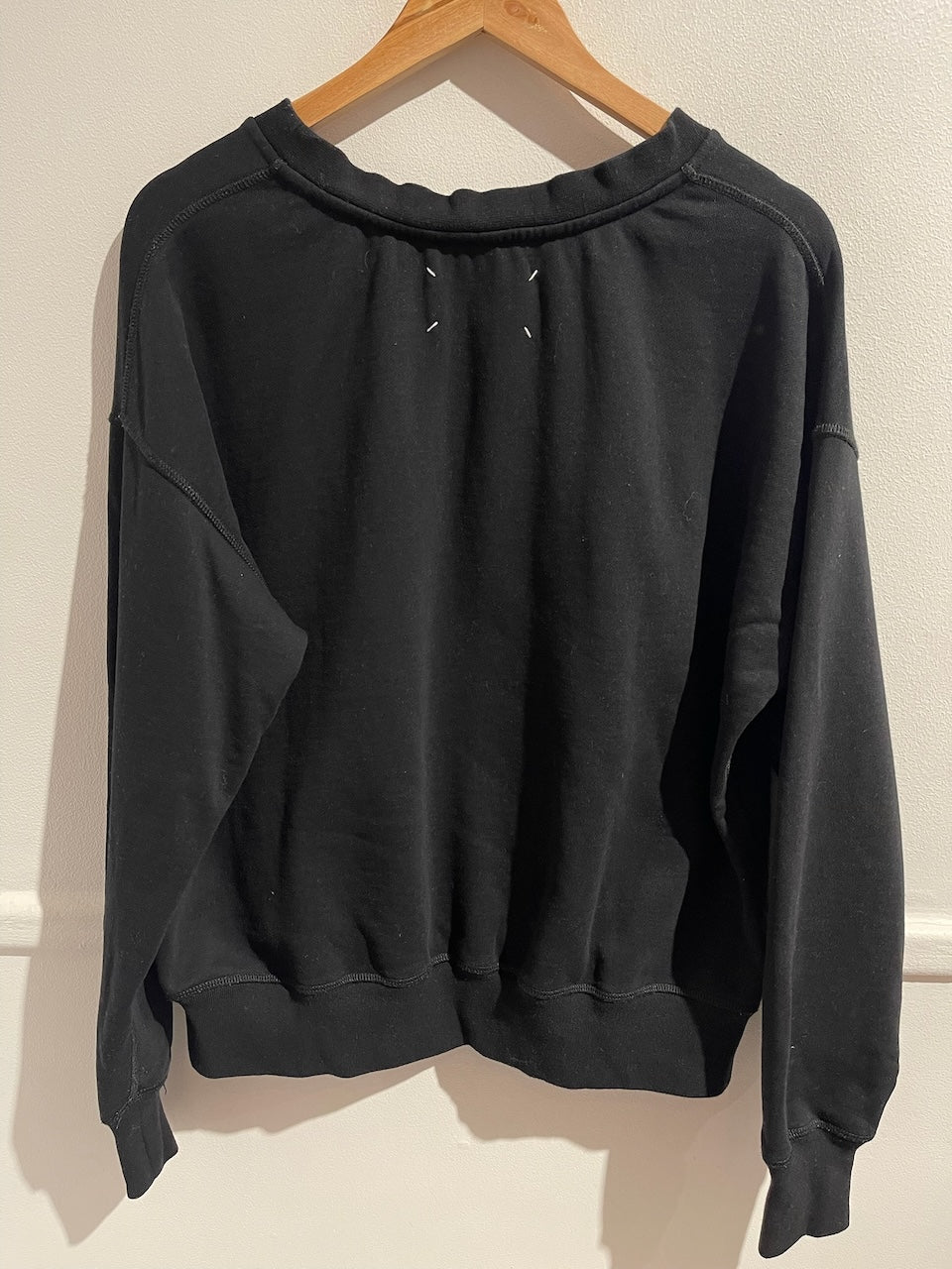 Sweat Maison Margiela noir T.XS