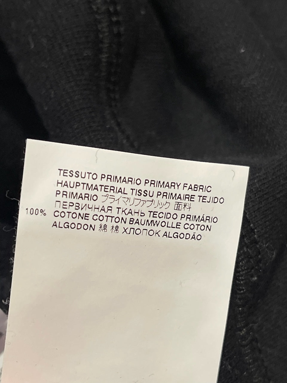 Sweat Maison Margiela noir T.XS