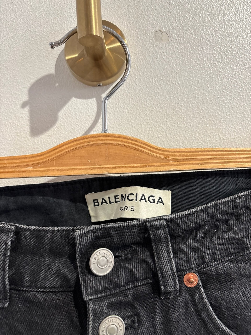 Jeans Balenciaga noir T.34