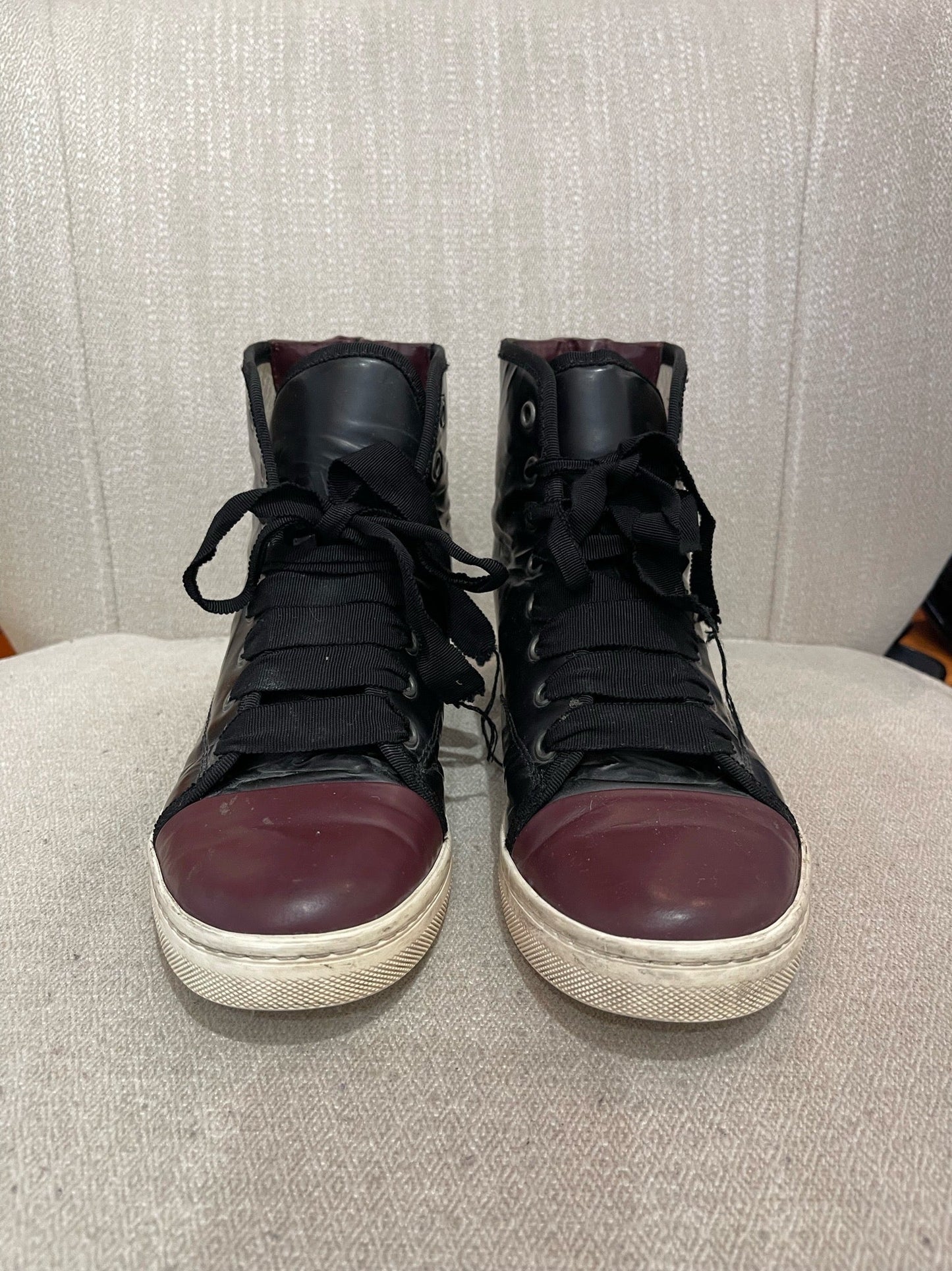 Baskets Lanvin noires T.36