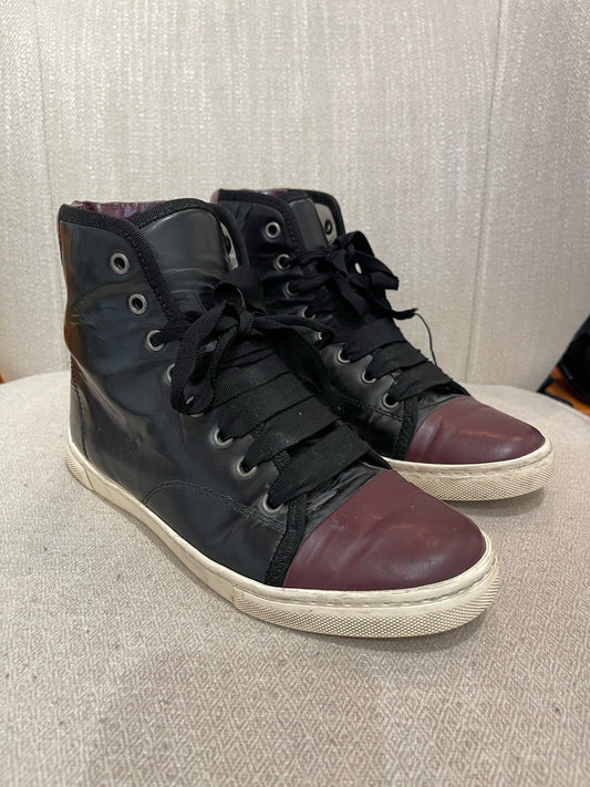 Baskets Lanvin noires T.36