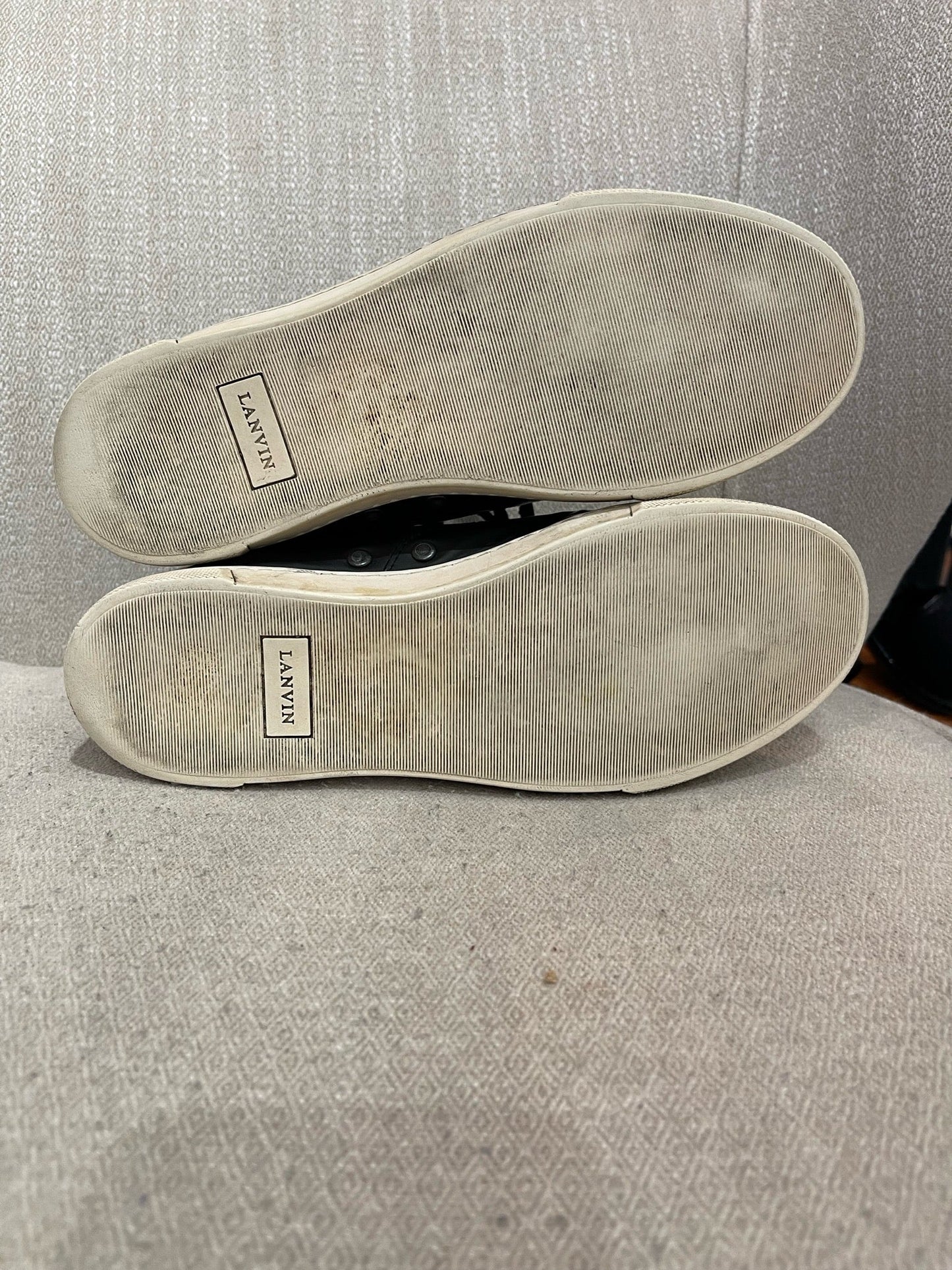 Baskets Lanvin noires T.36