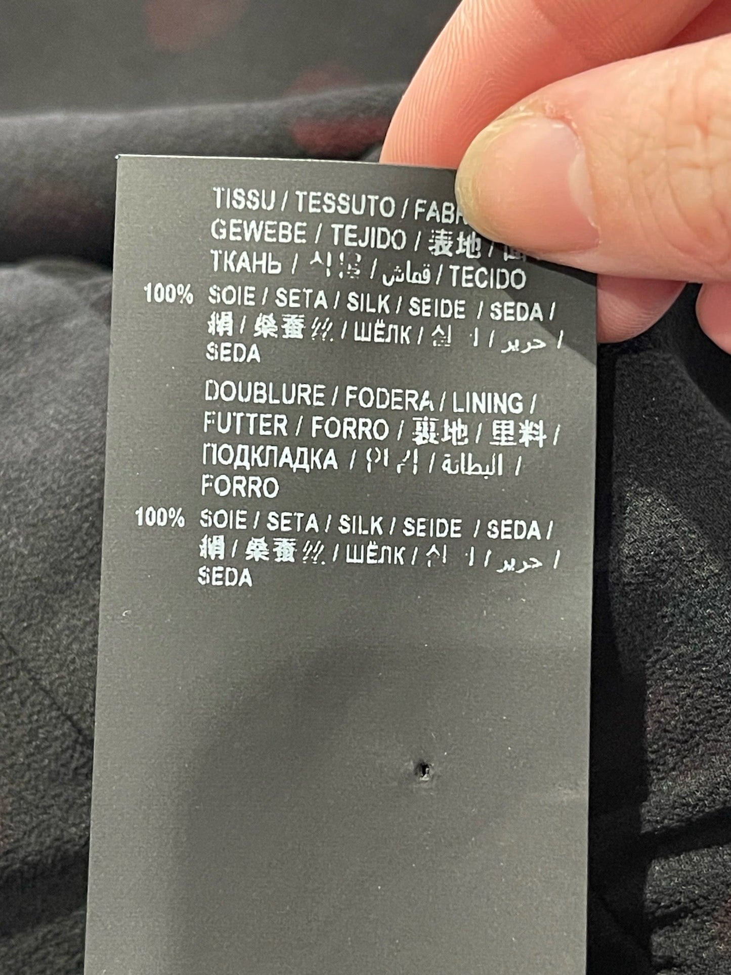 Robe Saint Laurent à pois T.40