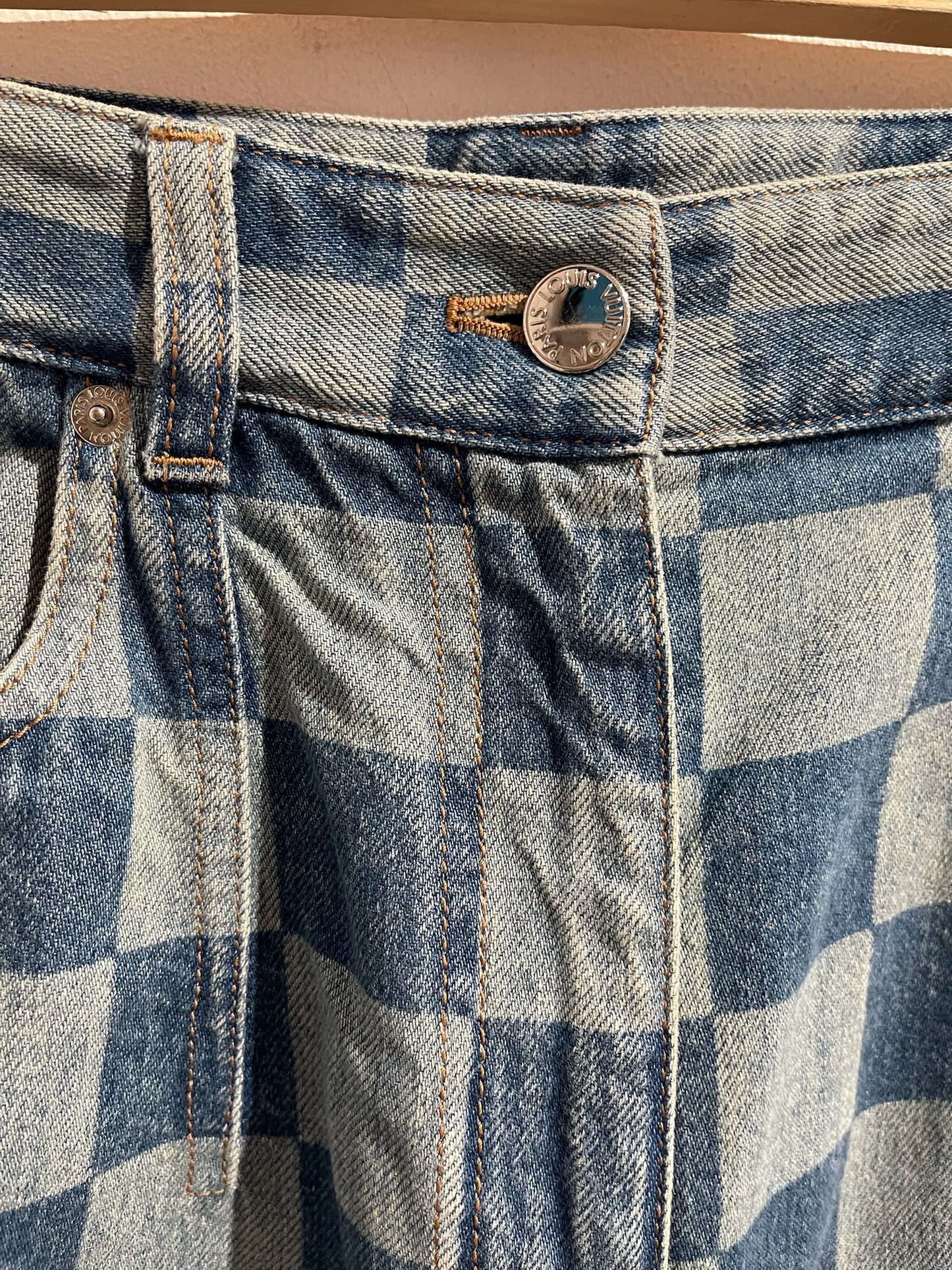 Jeans Louis Vuitton damier T.38