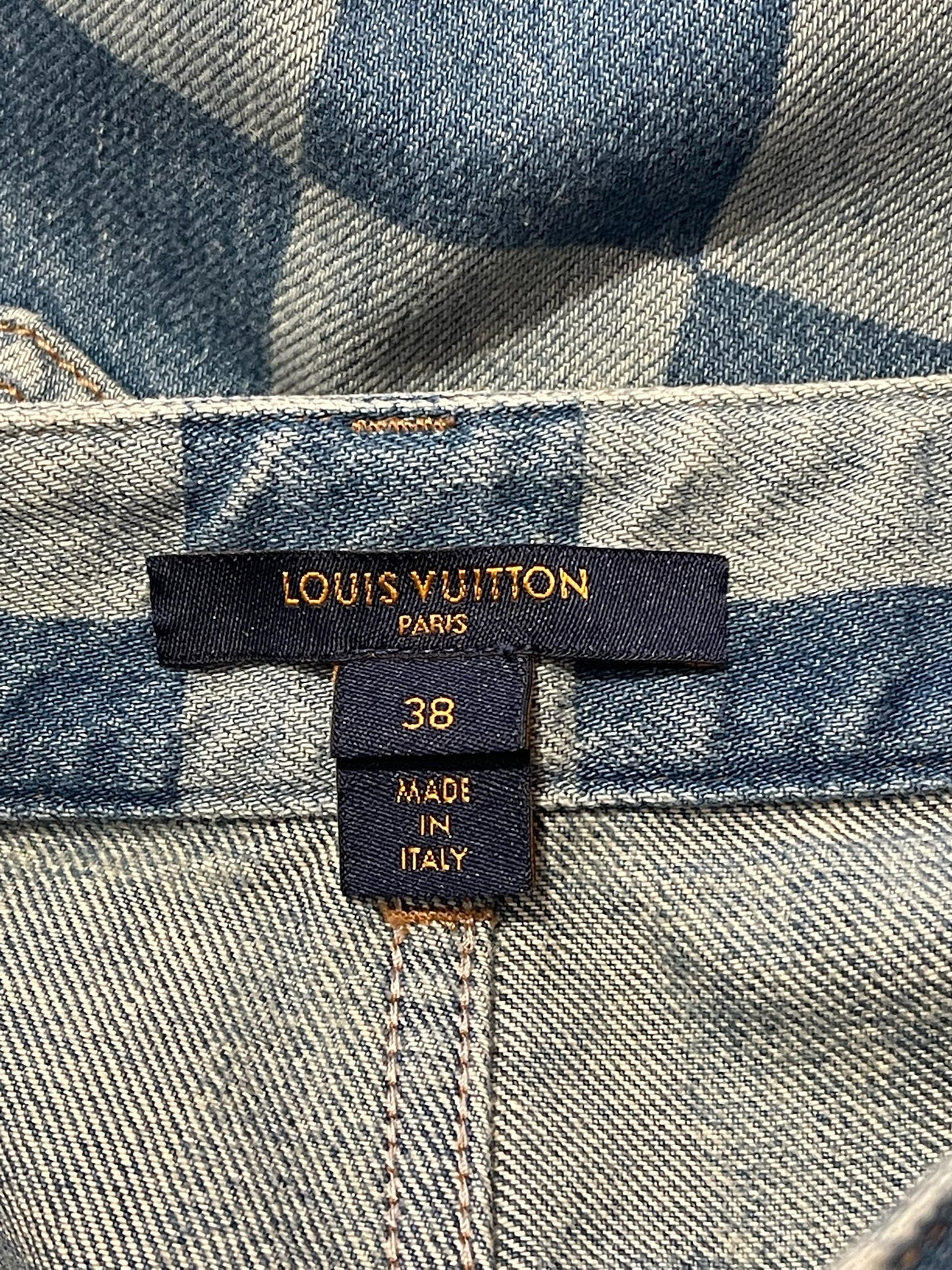 Jeans Louis Vuitton damier T.38