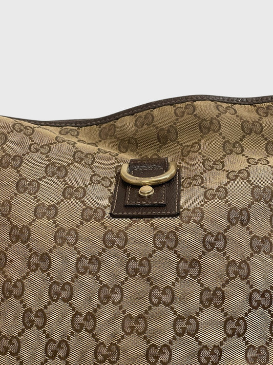 Sac Gucci toile GG beige