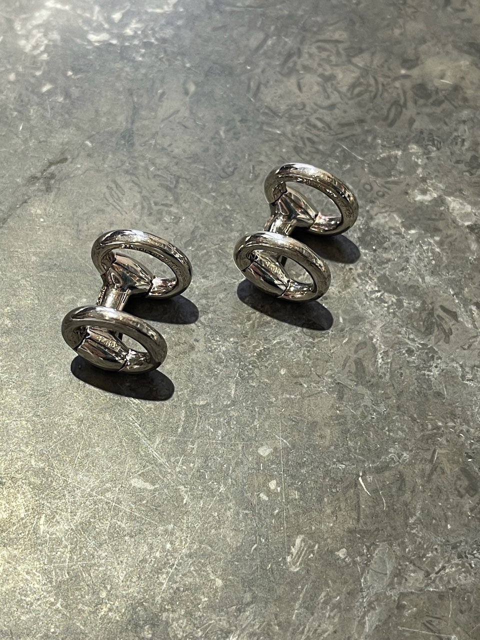 Boutons de manchettes Hermès Nausicaa