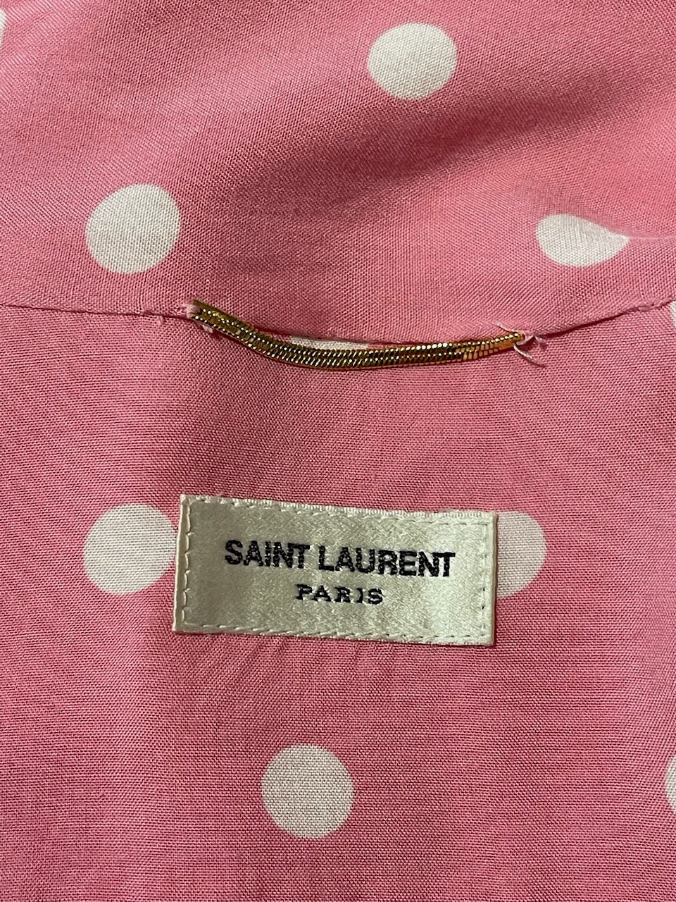 Blouse Saint Laurent rose T.38