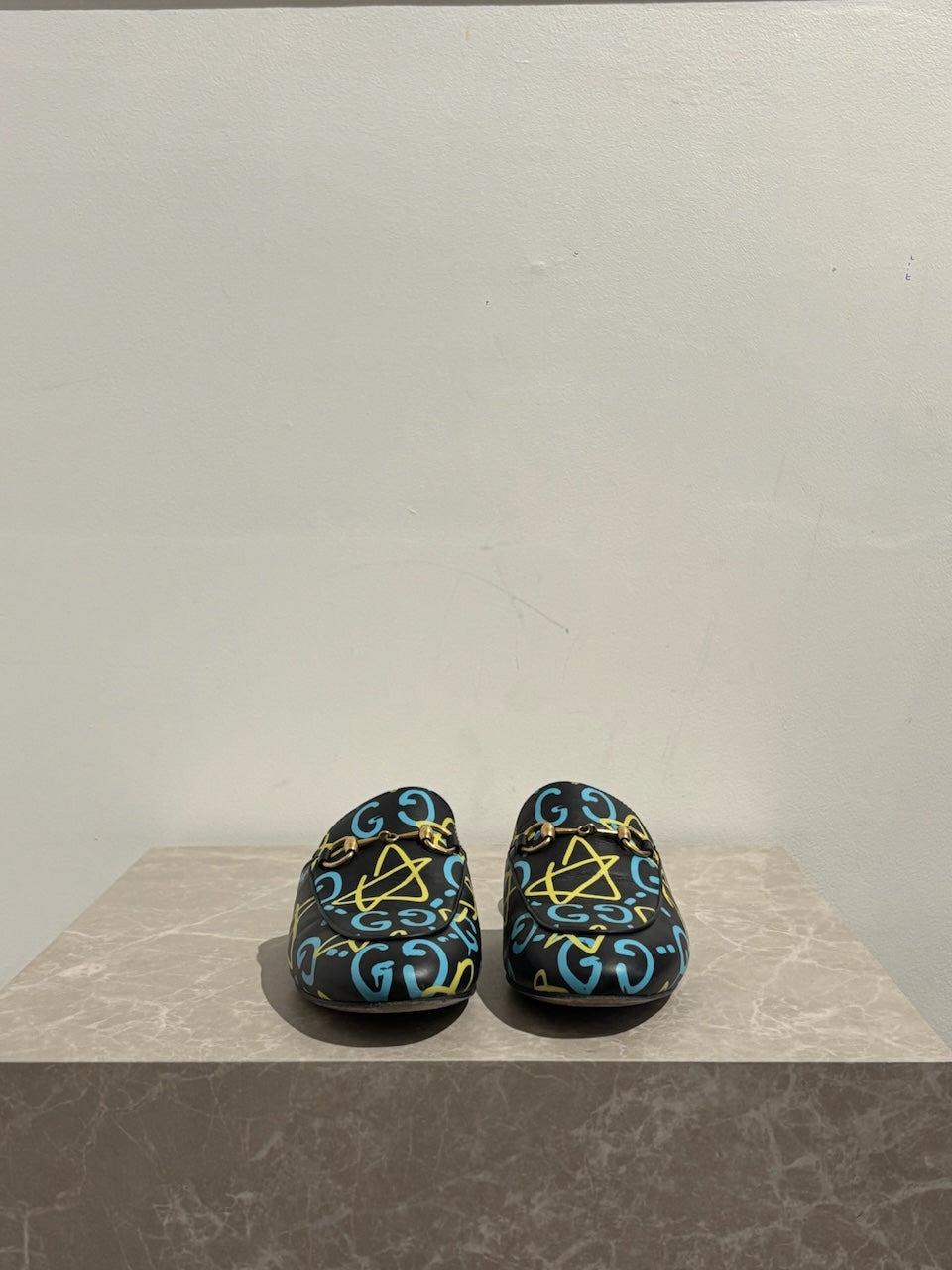 Mules Gucci Princetown Graffiti T.36,5