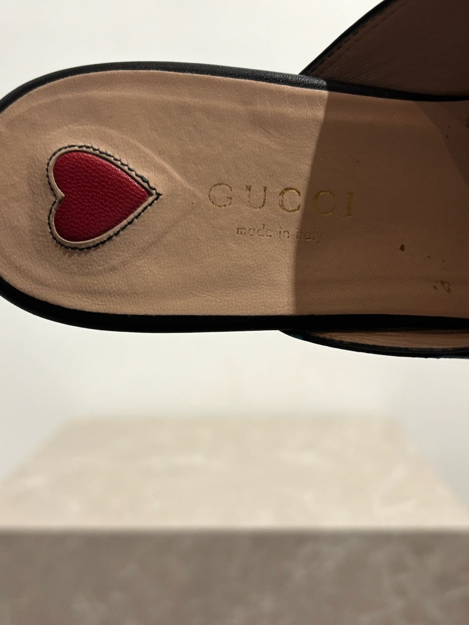 Mules Gucci Princetown Graffiti T.36,5