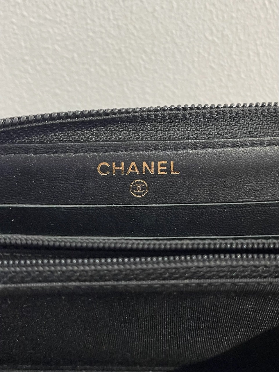 Portefeuille Chanel Boy noir