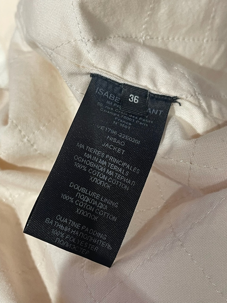 Veste Isabel Marant jaune T.36