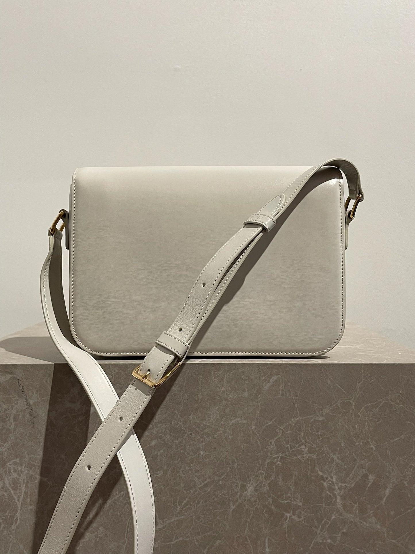 Sac Celine Triomphe blanc