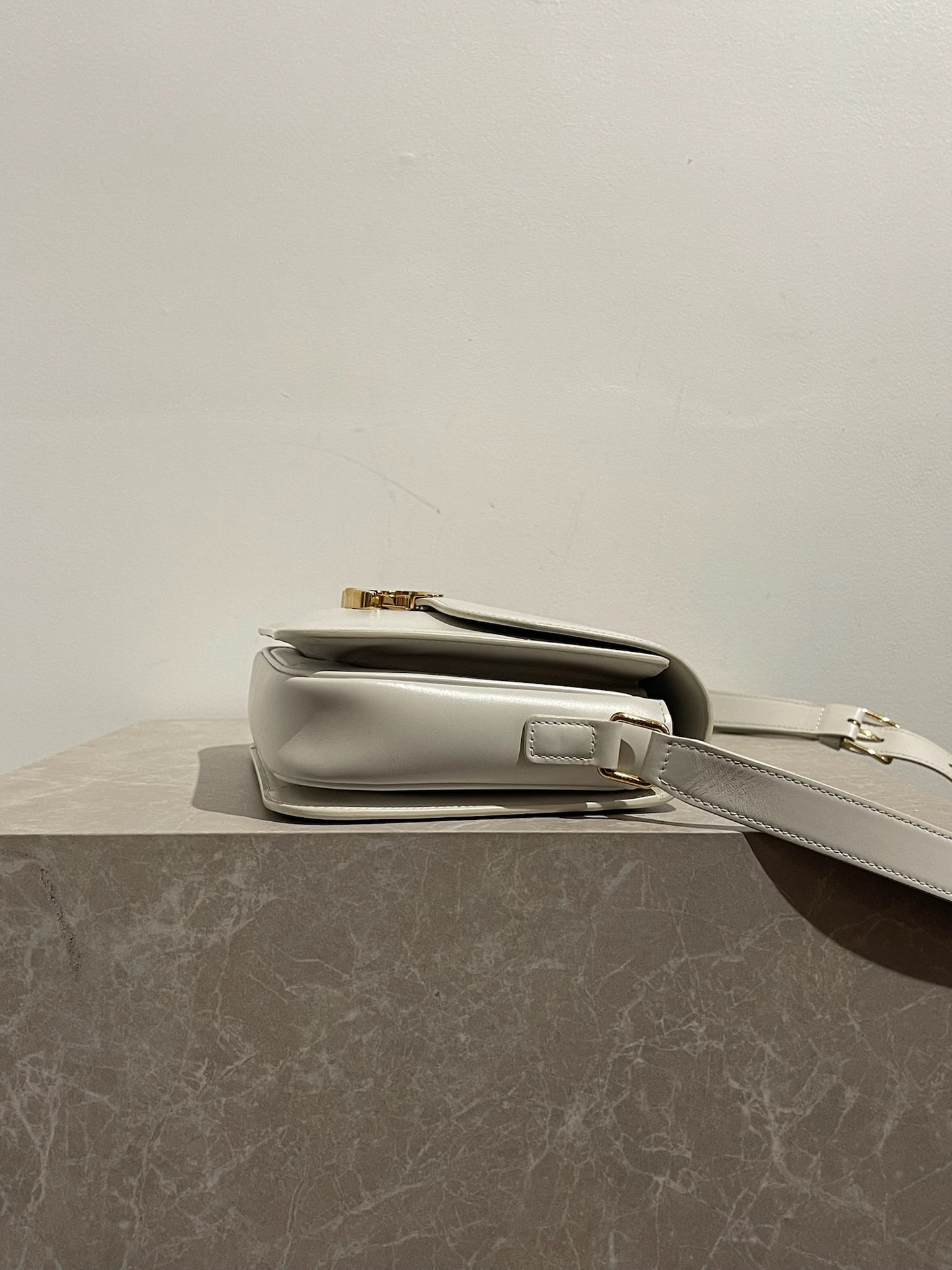 Sac Celine Triomphe blanc