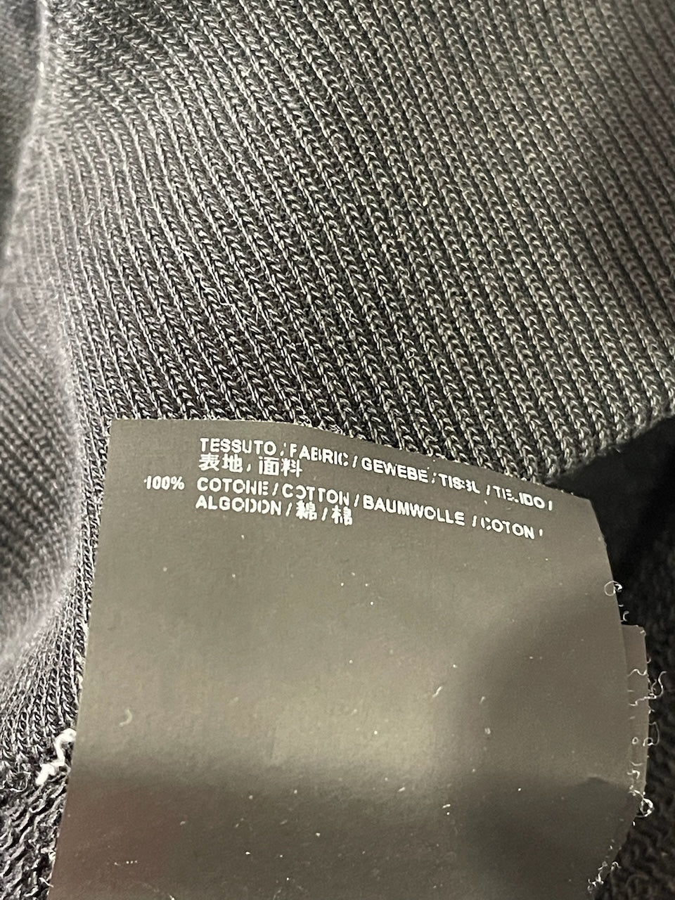 Sweat Balenciaga noir T.M