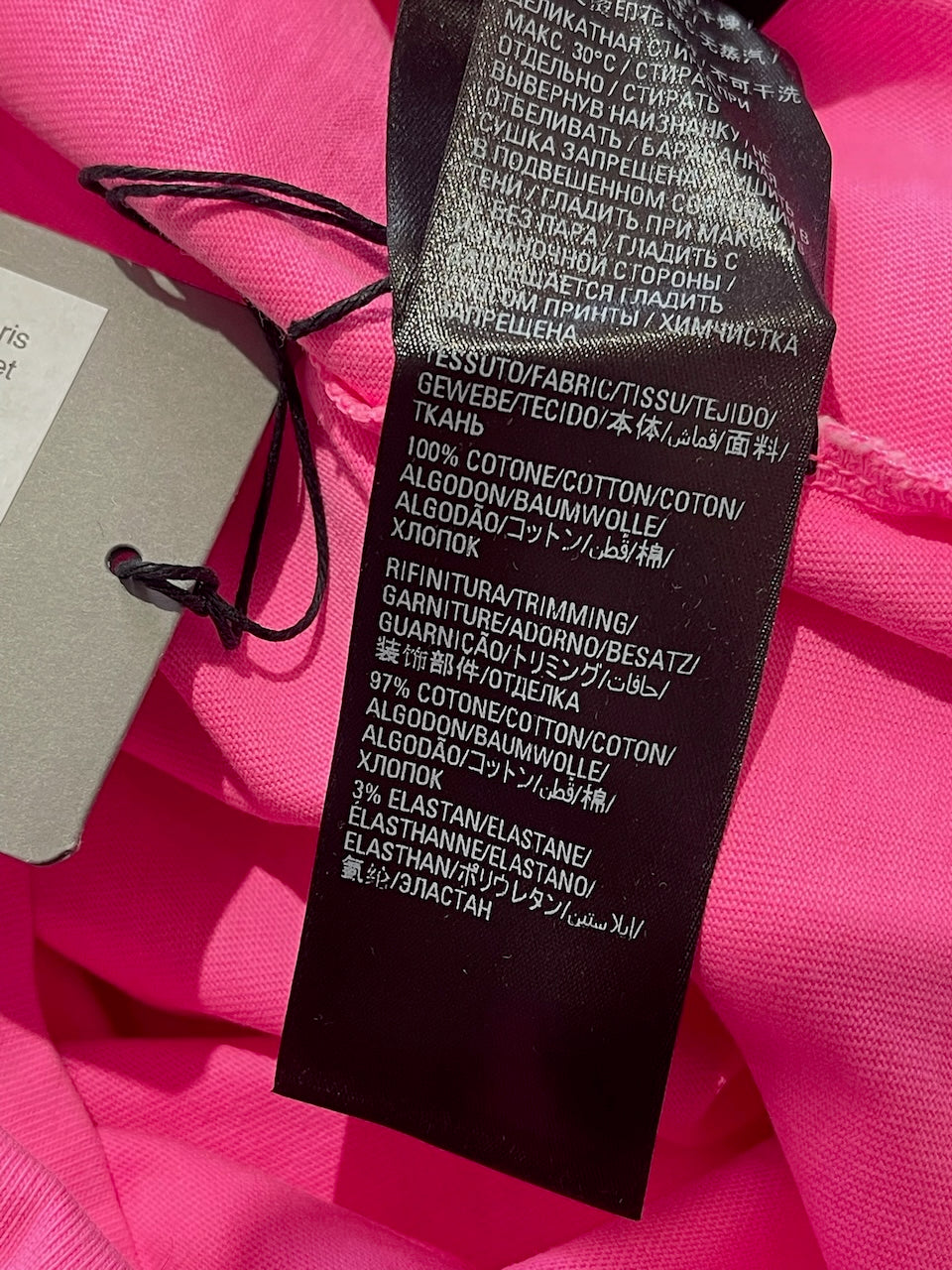 T-shirt Balenciaga rose T. XS