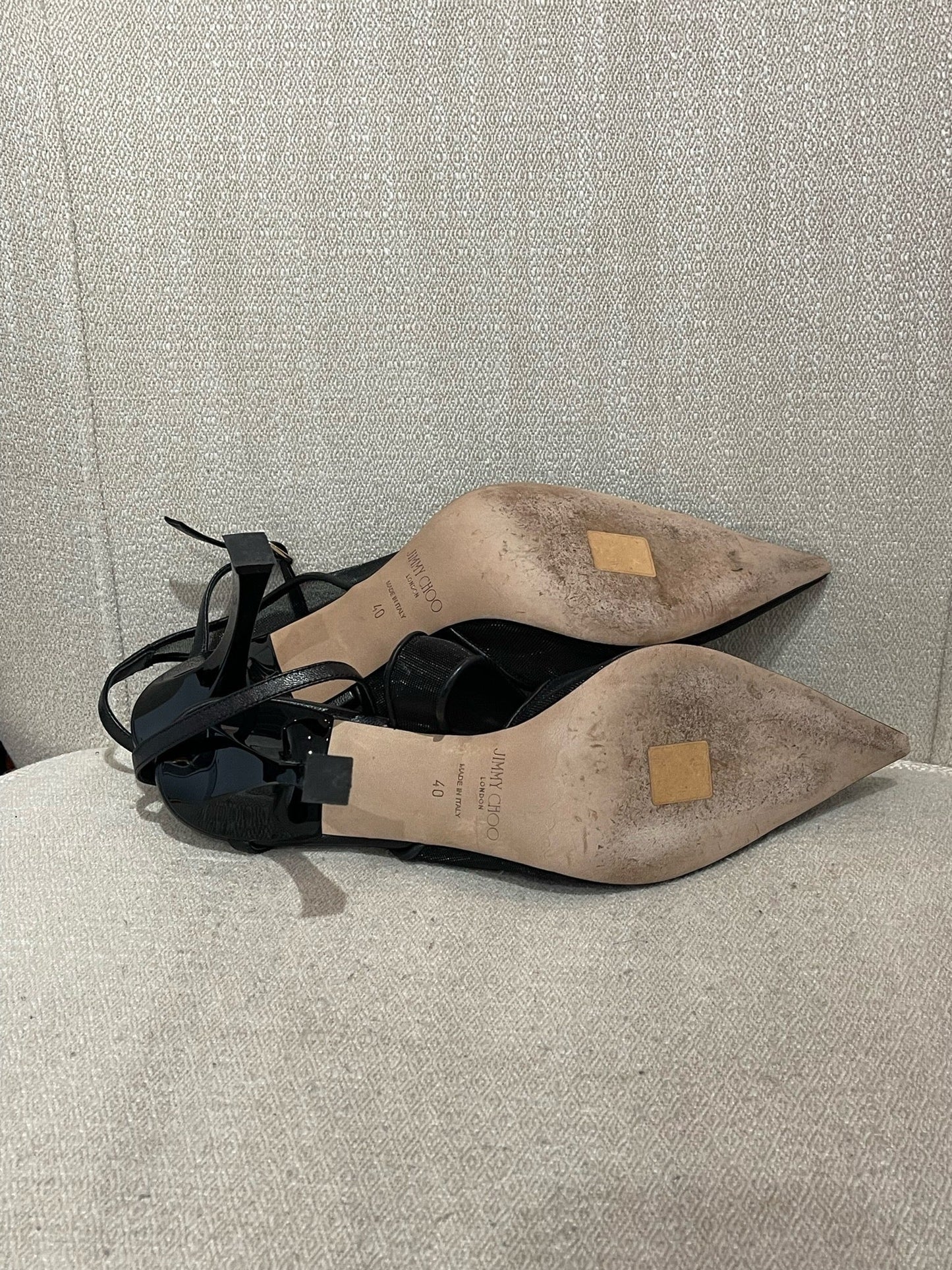 Escarpins Jimmy Choo noirs T.40