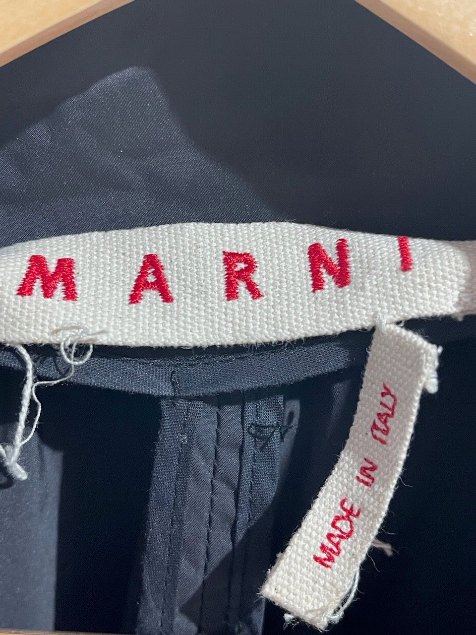 Veste Marni noire T.38