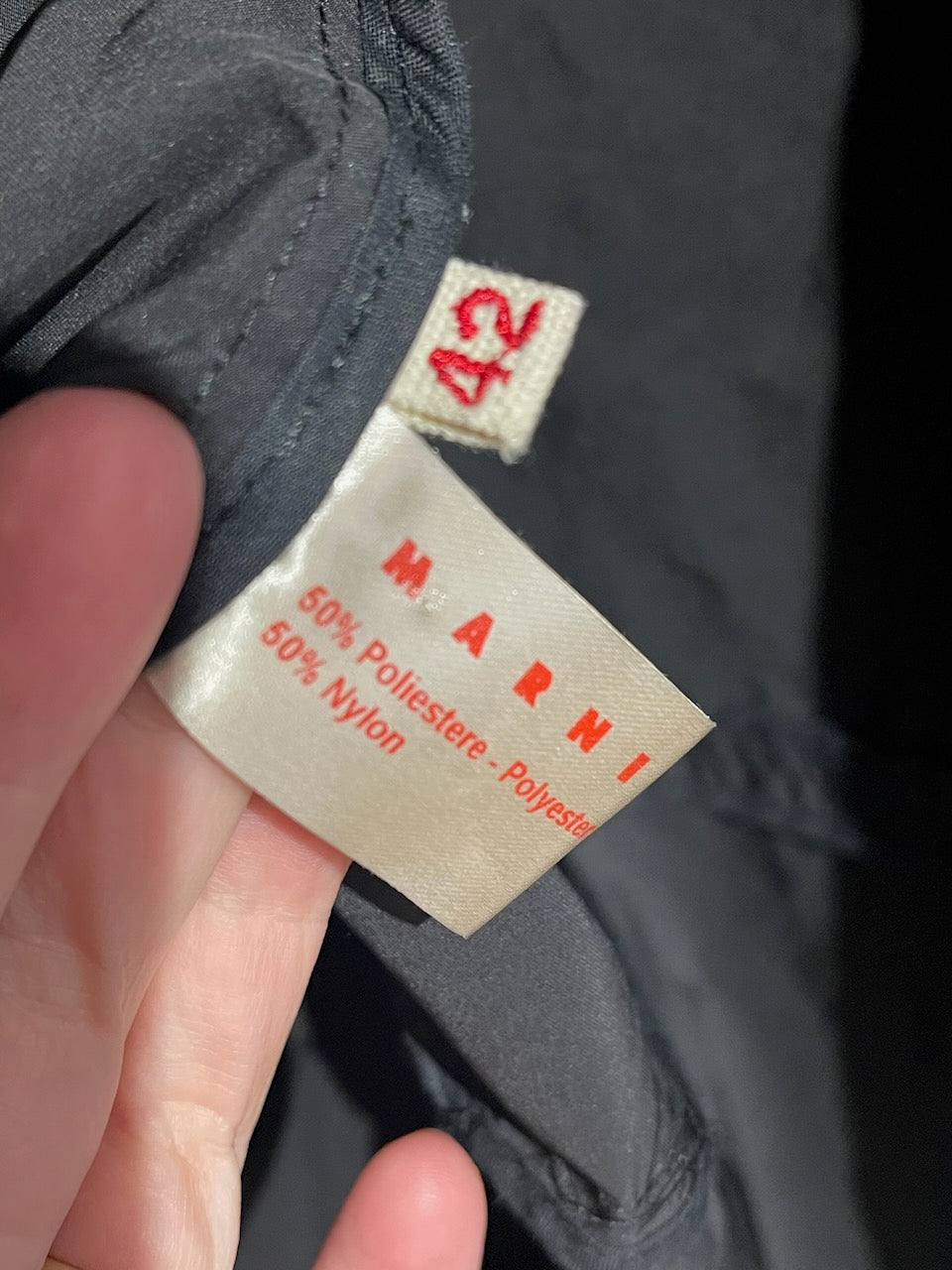 Veste Marni noire T.38