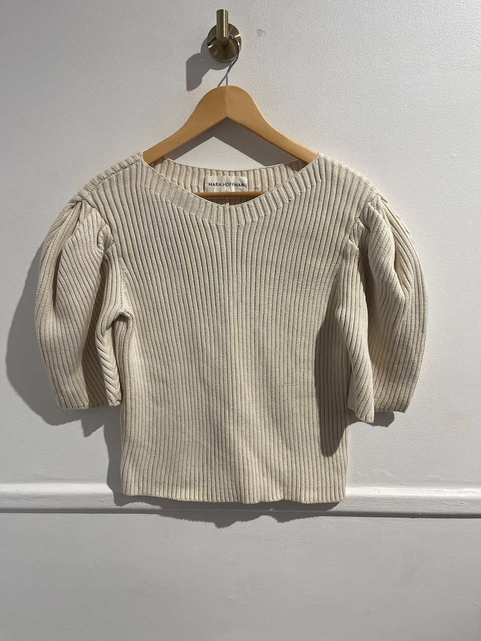 Pull Mara Hoffman beige T.XS