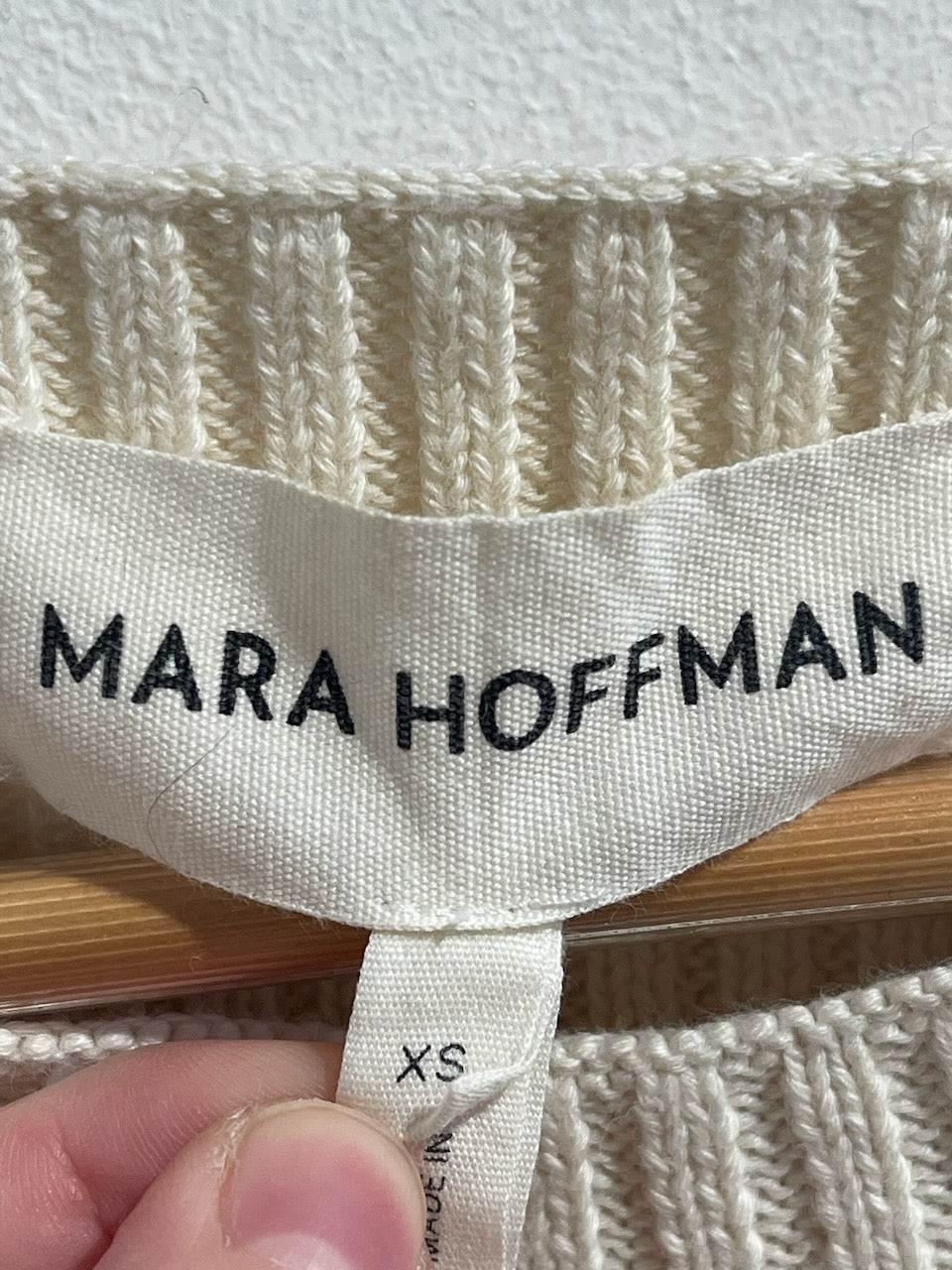 Pull Mara Hoffman beige T.XS