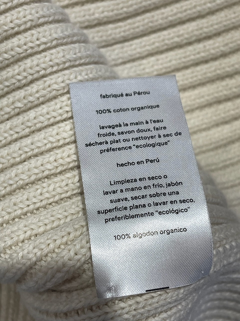 Pull Mara Hoffman beige T.XS