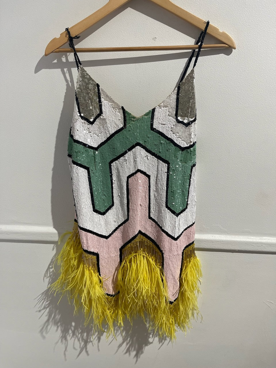 Robe The Attico sequins T.36