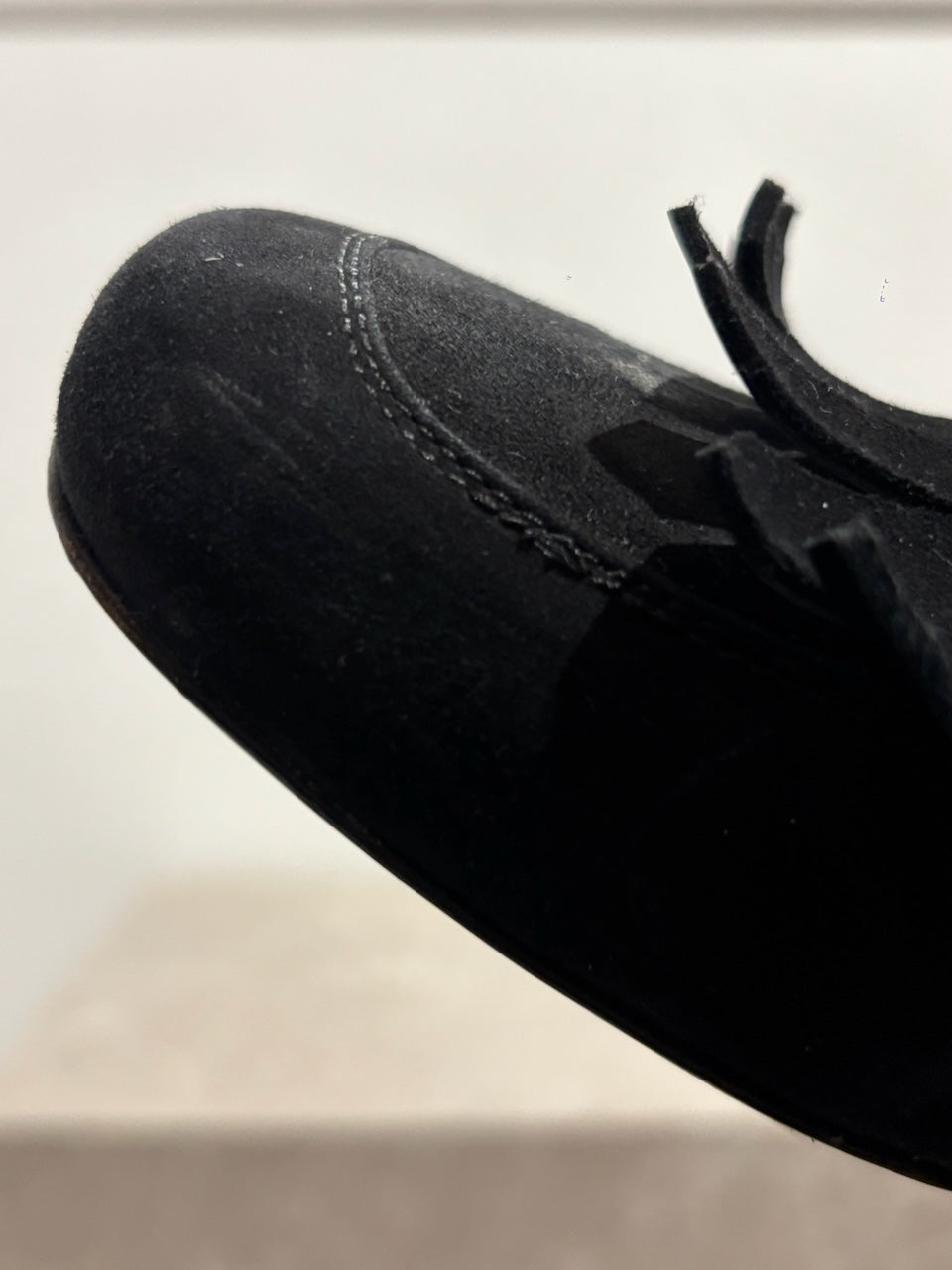Escarpins Prada noirs T.38,5