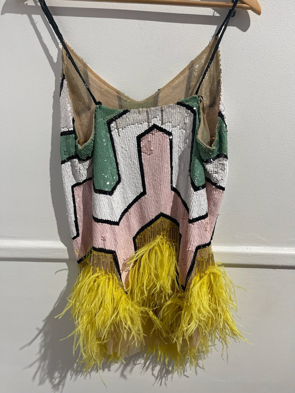 Robe The Attico sequins T.36