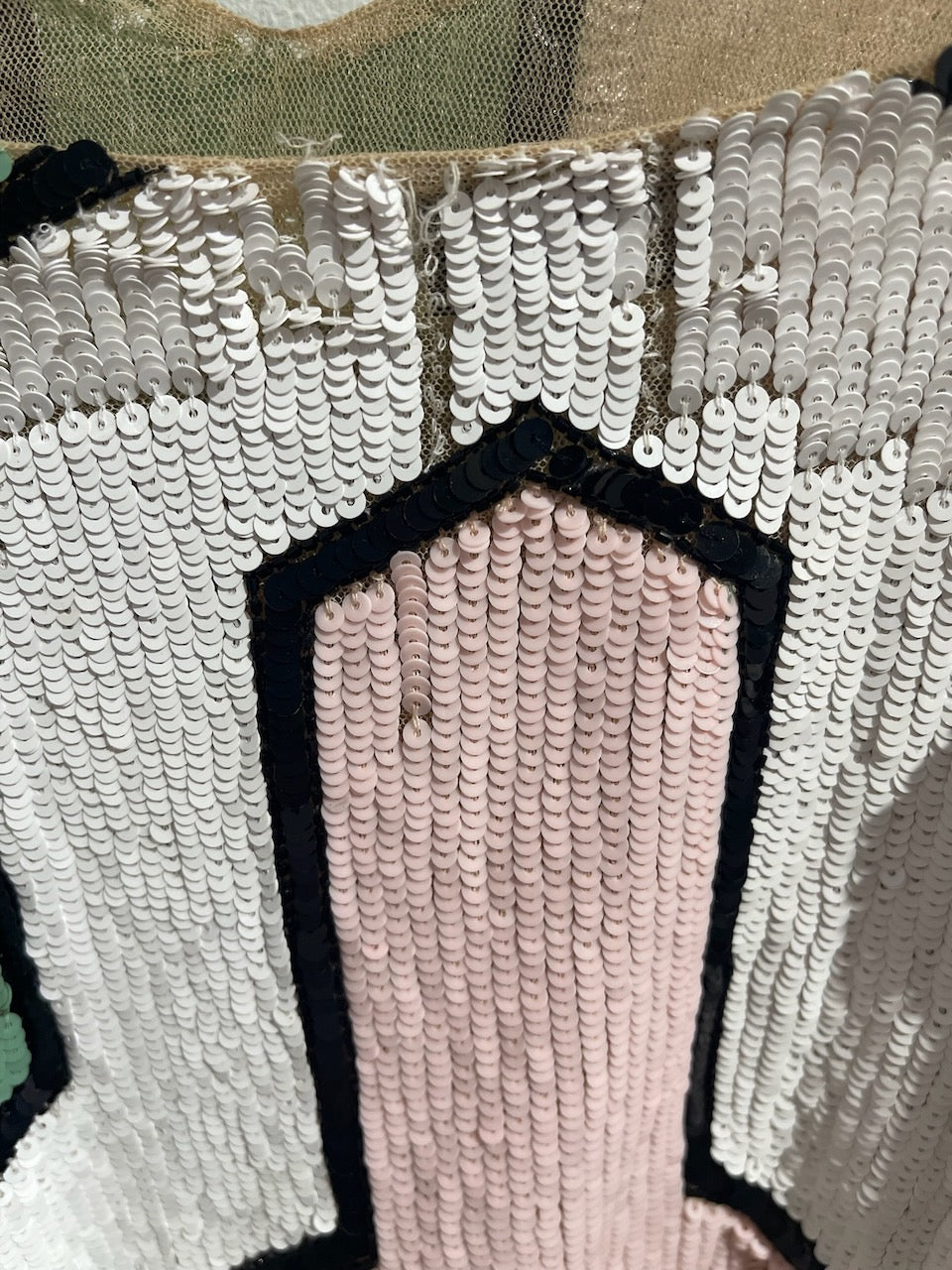 Robe The Attico sequins T.36