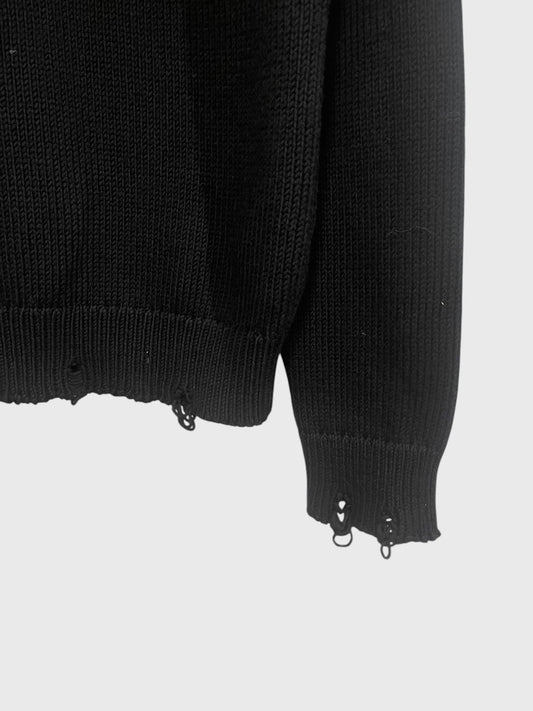 Pull Saint Laurent noir T.S