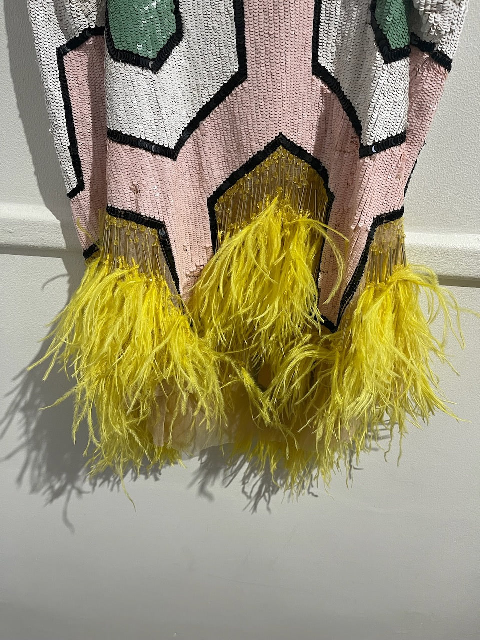 Robe The Attico sequins T.36