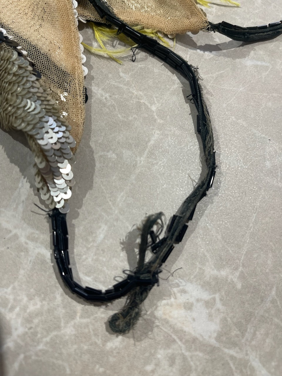 Robe The Attico sequins T.36