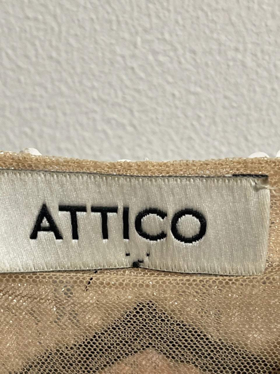 Robe The Attico sequins T.36