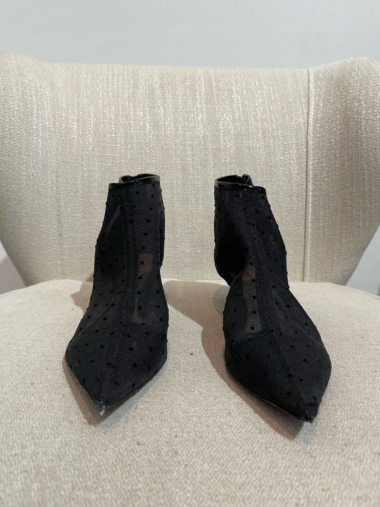 Boots Dior plumetis T.37