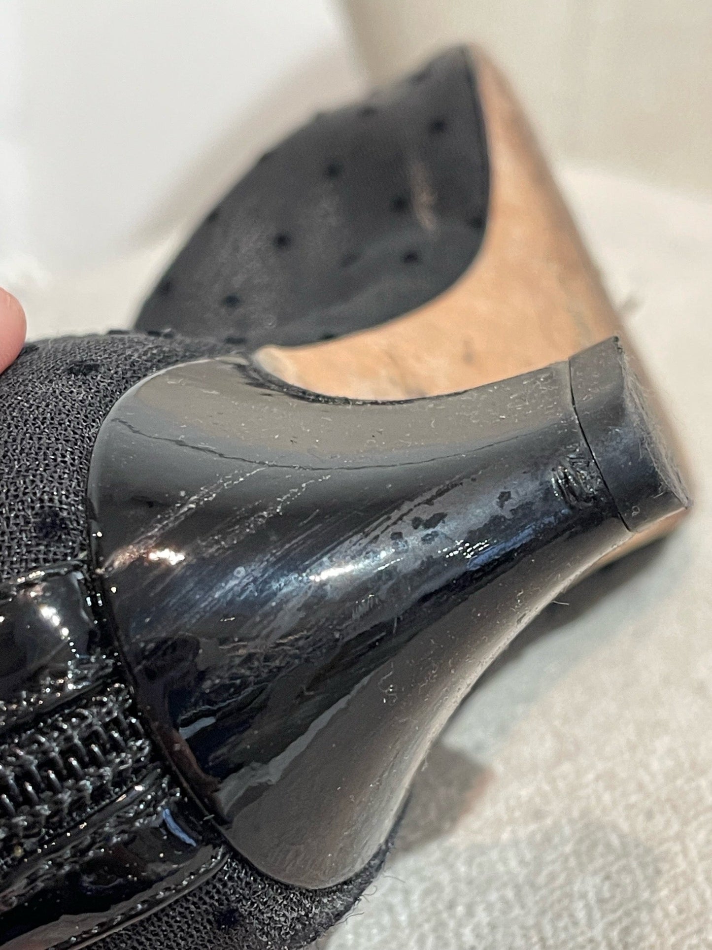 Boots Dior plumetis T.37