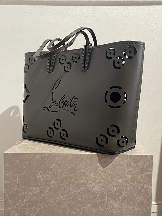 Sac Christian Louboutin Cabata gris