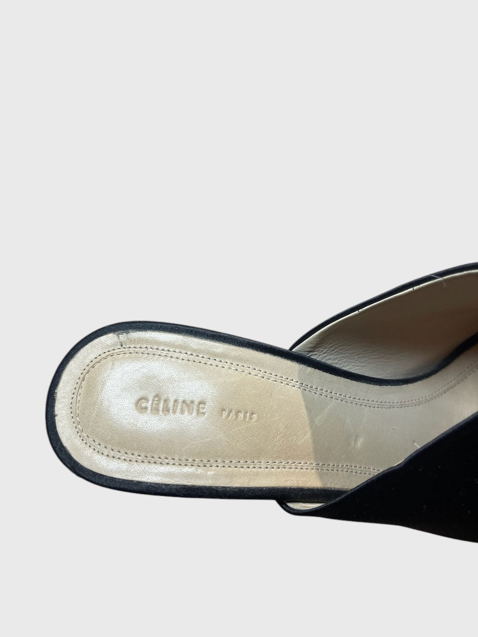 Mules Celine noires T.37