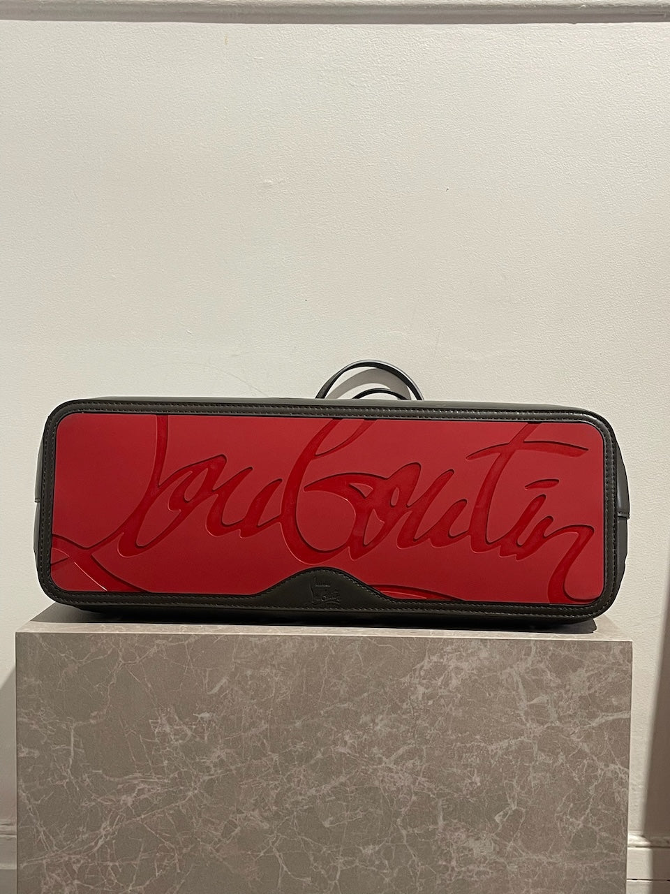 Sac Christian Louboutin Cabata gris