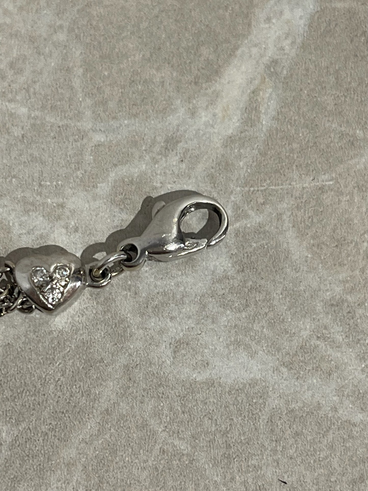 Bracelet Chopard or blanc