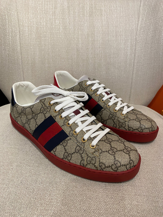 Baskets Gucci Ace T.44 NEUVES