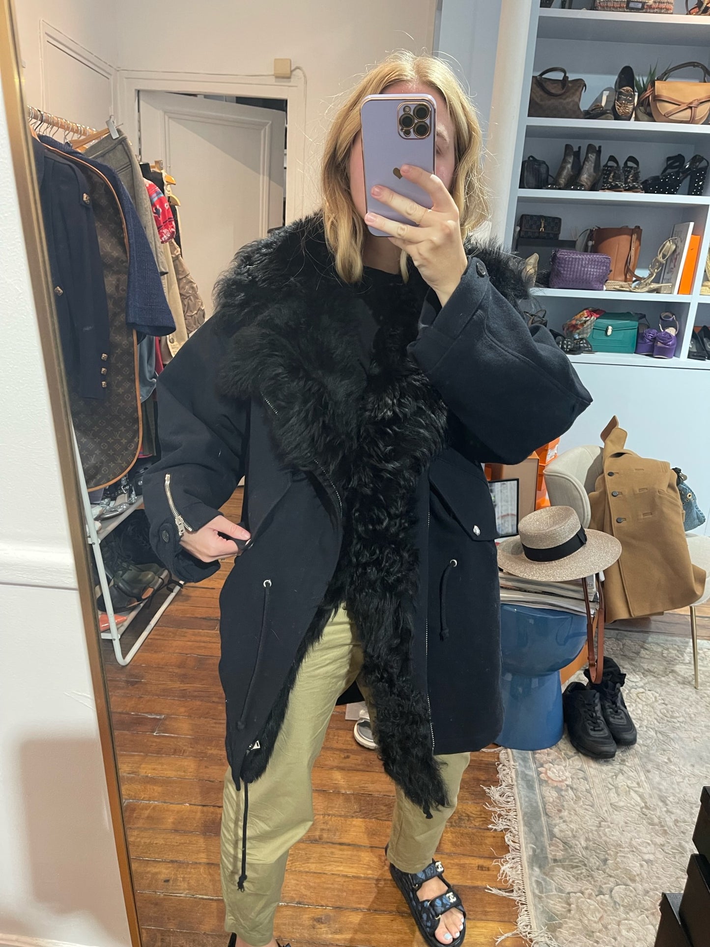 Parka Iro noir T.34